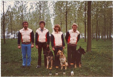 1983 De Wedstrijdploeg van VDH Kringgroep Midden Brabant